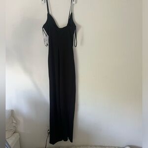 Windsor Black Slit Dress, Brand New